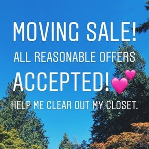 Moving Sale!!!
